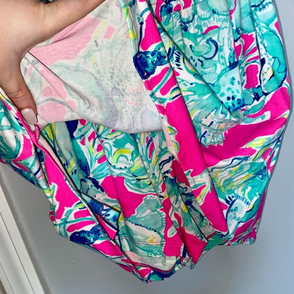 Lilly Pulitzer off the shoulder romper - Picture 3 of 6